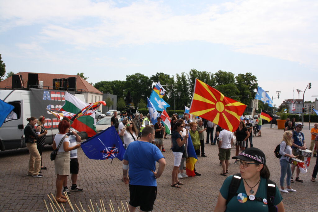 Demo gegen Air Defender 23 No 10.06. Oranienburg
