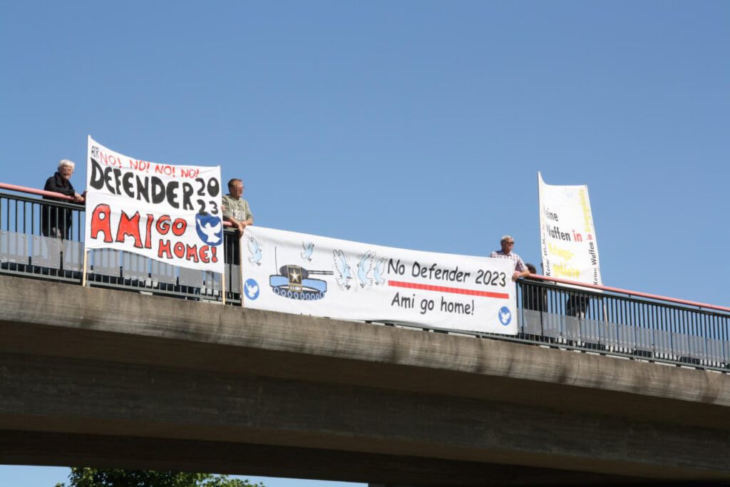 NEIN zur NATO-Übung “DEFENDER 2023” !!!