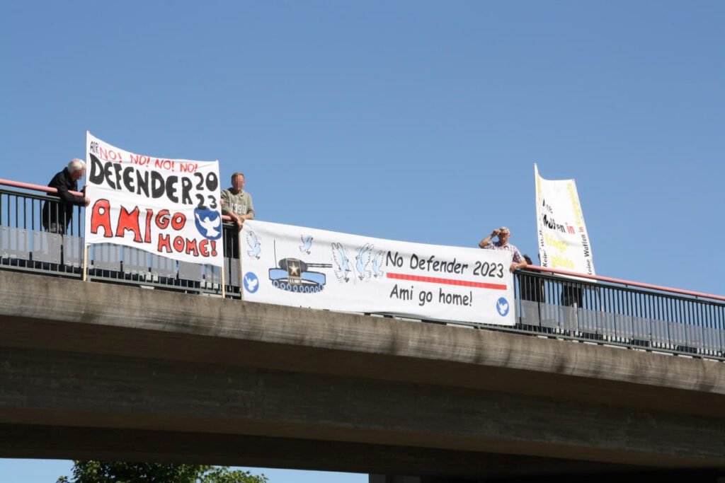 NEIN zur NATO-Übung “DEFENDER 2023” !!!