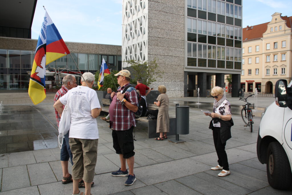 Montagsdemo Neubrandenburg 14.08.2023