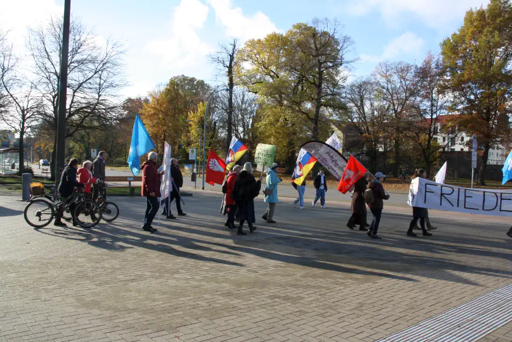 Friedensmarsch 18.11.23 in Neubrandenburg