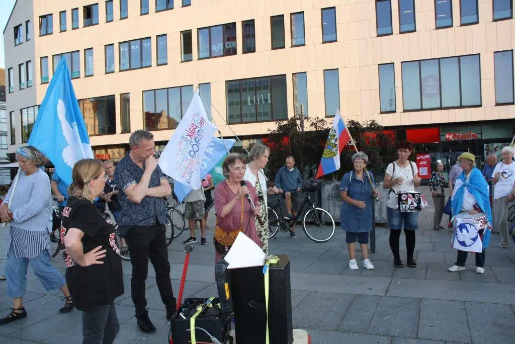 Montagsdemo am 26. 08.2024 Neubrandenburg